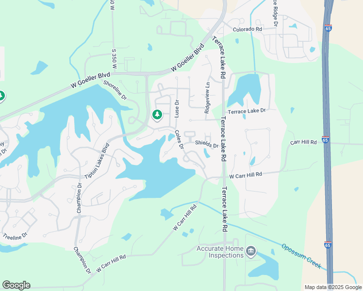 map of restaurants, bars, coffee shops, grocery stores, and more near Coles Drive in Columbus
