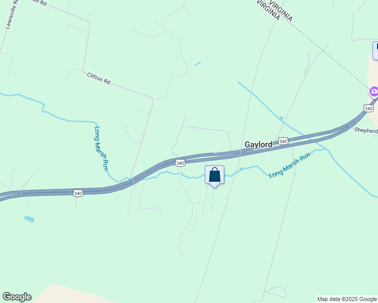 map of restaurants, bars, coffee shops, grocery stores, and more near 950 Lord Fairfax Highway in Berryville