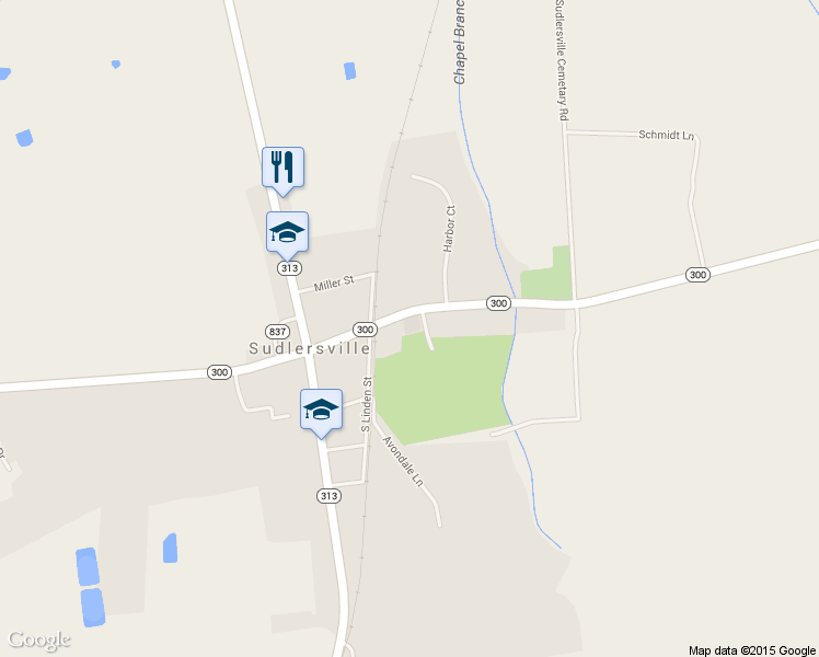 map of restaurants, bars, coffee shops, grocery stores, and more near 204 E Main St in Sudlersville