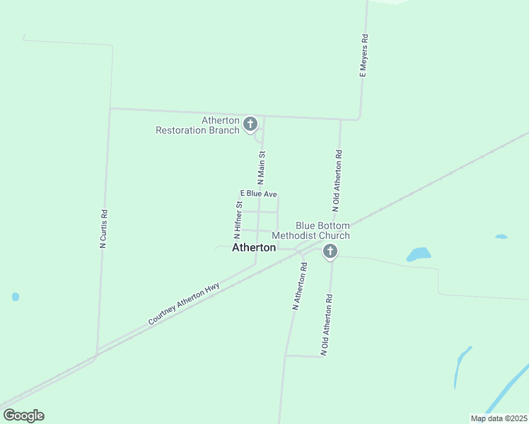 map of restaurants, bars, coffee shops, grocery stores, and more near 4707 North Main Street in Independence