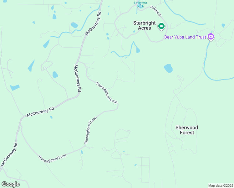 map of restaurants, bars, coffee shops, grocery stores, and more near 13279 Thoroughbred Loop in Grass Valley