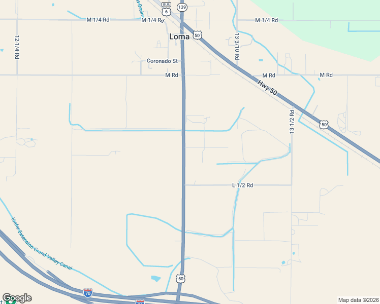 map of restaurants, bars, coffee shops, grocery stores, and more near 1243-1263 Highway 139 in Loma