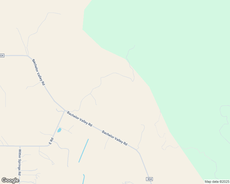 map of restaurants, bars, coffee shops, grocery stores, and more near 10606 Bachelor Valley Road in Witter Springs