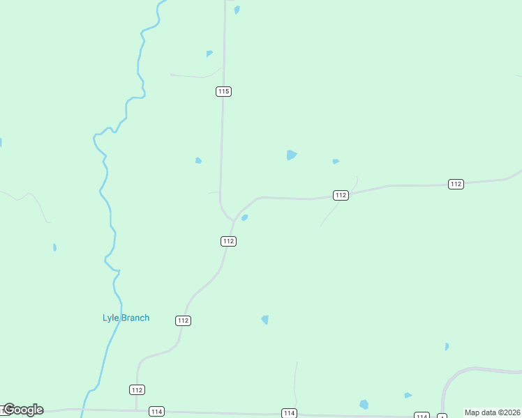map of restaurants, bars, coffee shops, grocery stores, and more near 555 County Road 112 in Fayette
