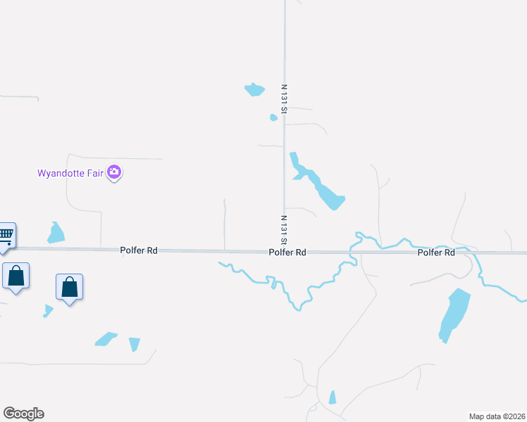 map of restaurants, bars, coffee shops, grocery stores, and more near 13100 Polfer Road in Kansas City