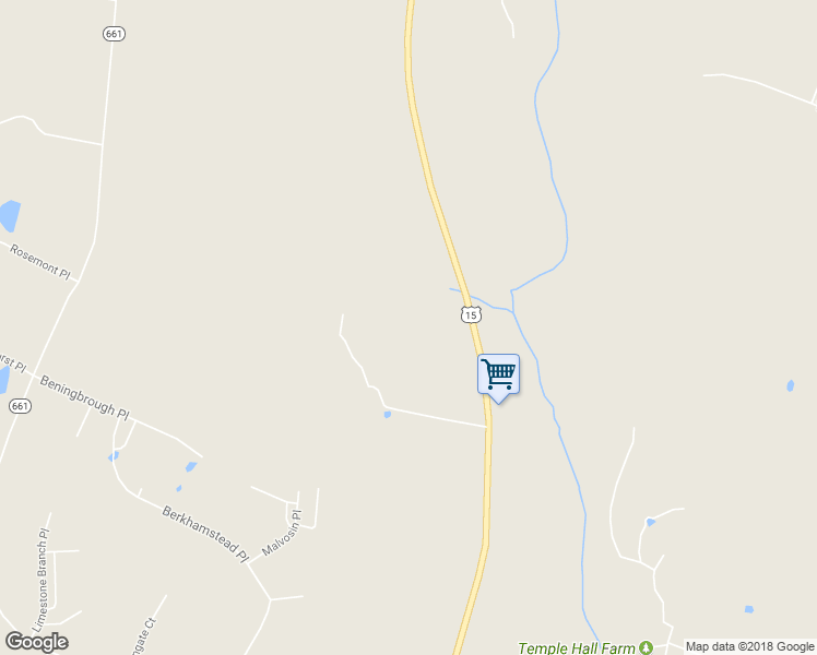 map of restaurants, bars, coffee shops, grocery stores, and more near 15423 James Monroe Highway in Leesburg