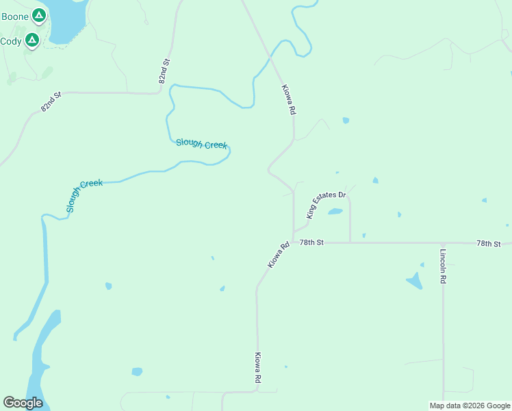 map of restaurants, bars, coffee shops, grocery stores, and more near 7935 Kiowa Road in Oskaloosa