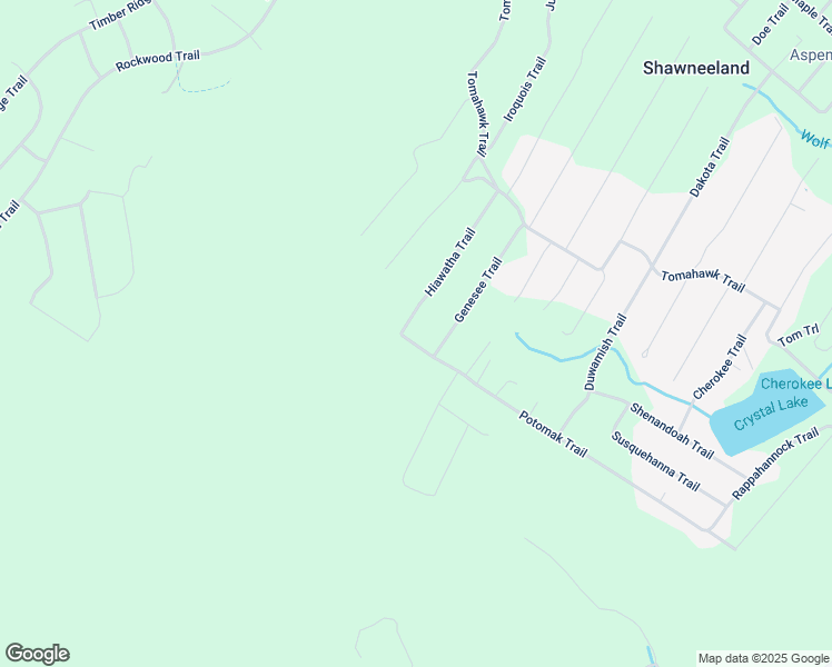 map of restaurants, bars, coffee shops, grocery stores, and more near 143 Hiawatha Trail in Winchester