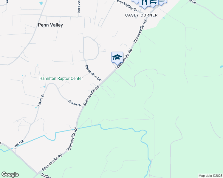 map of restaurants, bars, coffee shops, grocery stores, and more near 11266 Sierra Circle in Penn Valley