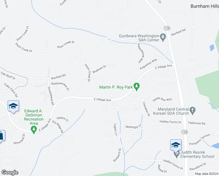 map of restaurants, bars, coffee shops, grocery stores, and more near 7827 Heritage Farm Drive in Gaithersburg