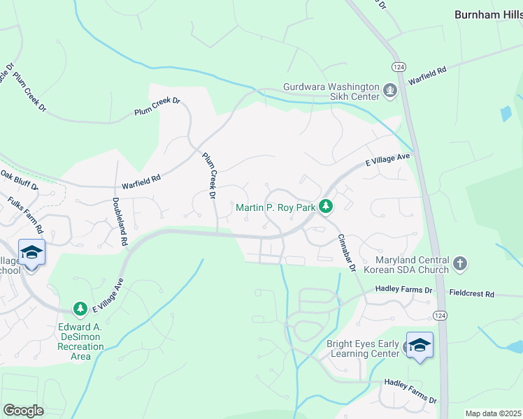map of restaurants, bars, coffee shops, grocery stores, and more near 7827 Heritage Farm Drive in Gaithersburg
