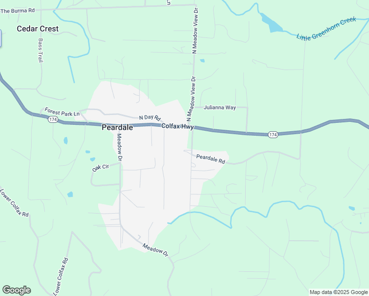 map of restaurants, bars, coffee shops, grocery stores, and more near 13722 Meadow View Drive in Grass Valley