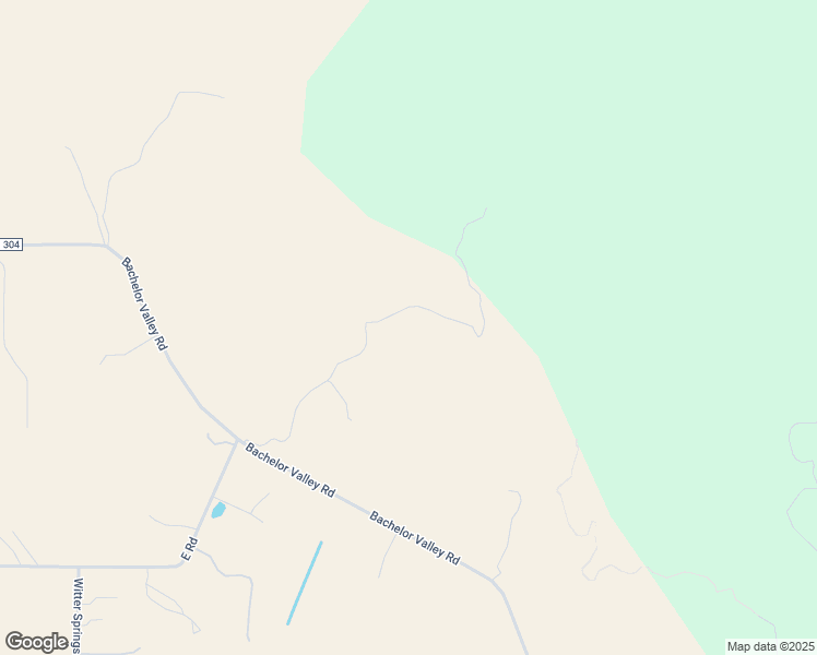 map of restaurants, bars, coffee shops, grocery stores, and more near 10606 Bachelor Valley Road in Witter Springs