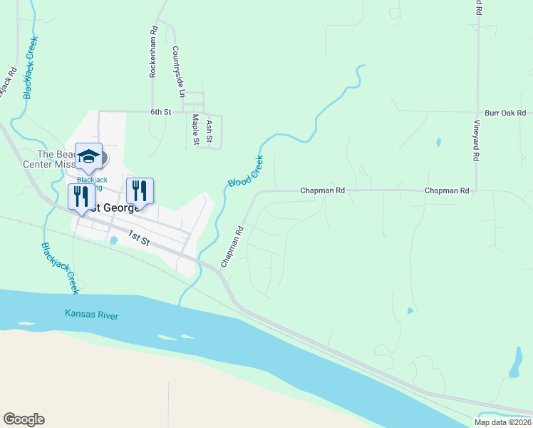 map of restaurants, bars, coffee shops, grocery stores, and more near 502 Prairie Meadow Road in St. George