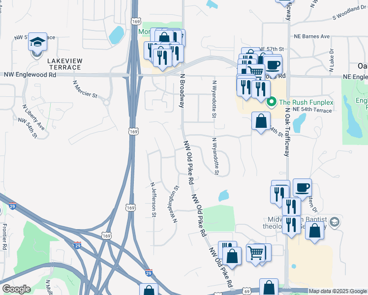 401 Northwest 53rd Street, Gladstone MO Walk Score