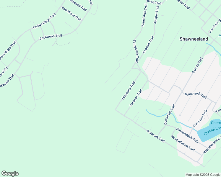 map of restaurants, bars, coffee shops, grocery stores, and more near 132 Indiana Trail in Winchester
