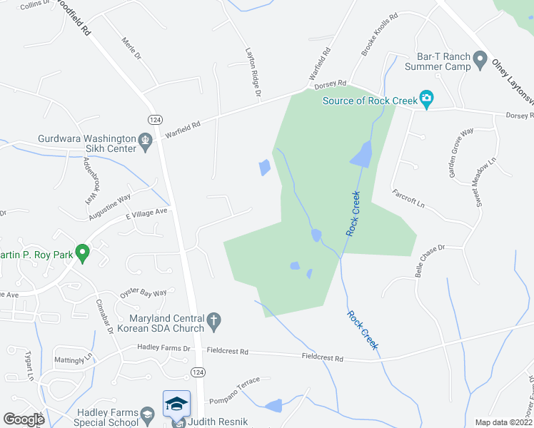 map of restaurants, bars, coffee shops, grocery stores, and more near 7302 Rosewood Manor Lane in Gaithersburg