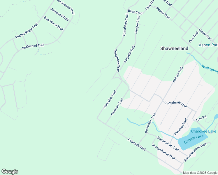 map of restaurants, bars, coffee shops, grocery stores, and more near 111 Indiana Trail in Winchester