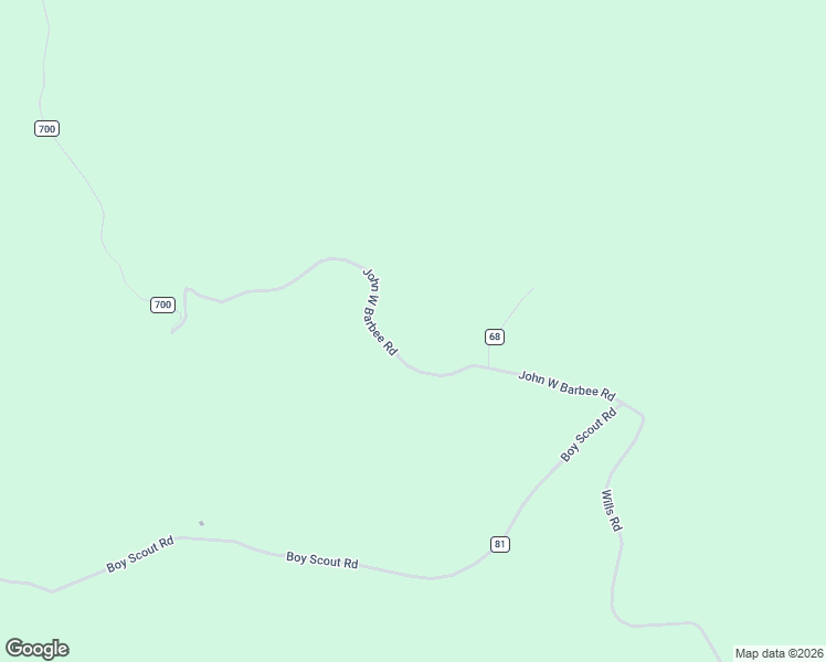 map of restaurants, bars, coffee shops, grocery stores, and more near 587 John W Barbee Road in Ray