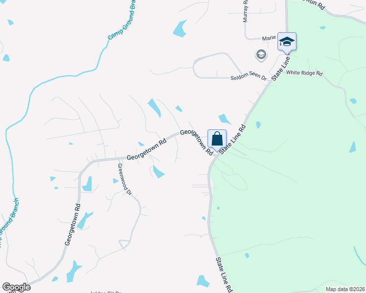 map of restaurants, bars, coffee shops, grocery stores, and more near 22216 Meadowridge Drive in Lawrenceburg