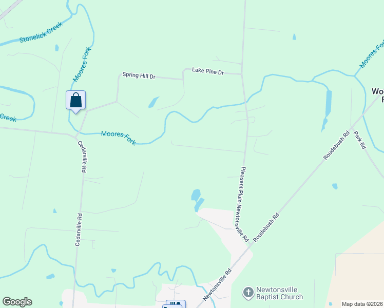 map of restaurants, bars, coffee shops, grocery stores, and more near 6083 Newtonsville Road in Goshen