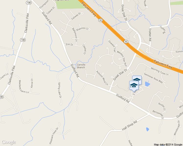 map of restaurants, bars, coffee shops, grocery stores, and more near 6604 Welcome Night Path in Clarksville