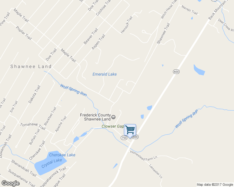 map of restaurants, bars, coffee shops, grocery stores, and more near 618 Shawnee Trail in Winchester