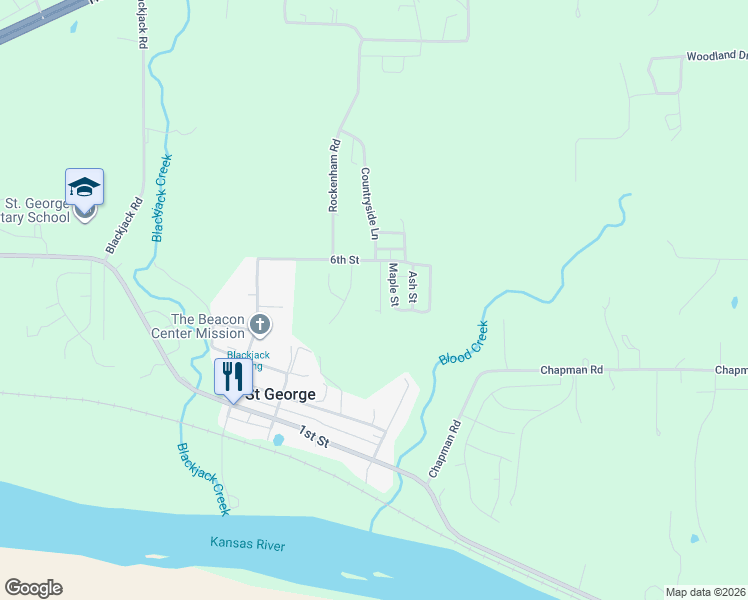 map of restaurants, bars, coffee shops, grocery stores, and more near 135 Turkey Ridge Drive in Saint George