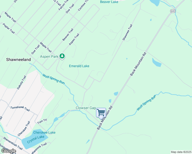 map of restaurants, bars, coffee shops, grocery stores, and more near 612 Mohawk Trail in Winchester