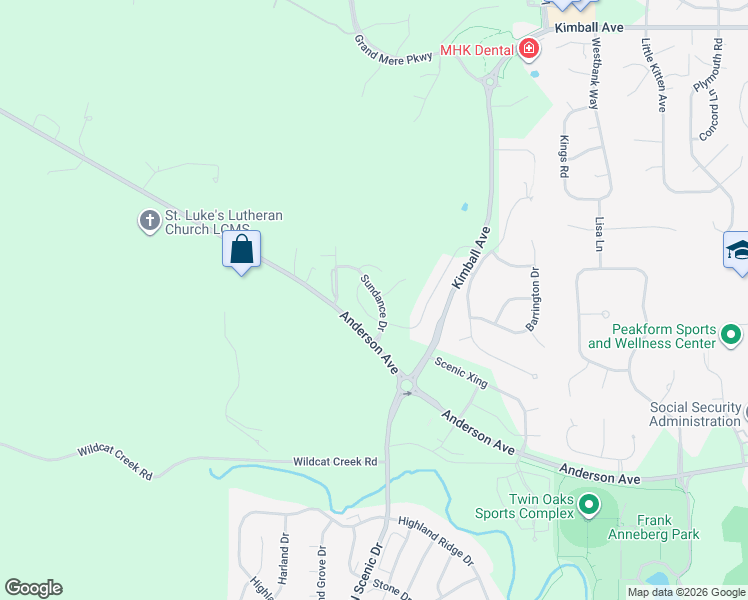 map of restaurants, bars, coffee shops, grocery stores, and more near 1308 Newfoundland Drive in Manhattan