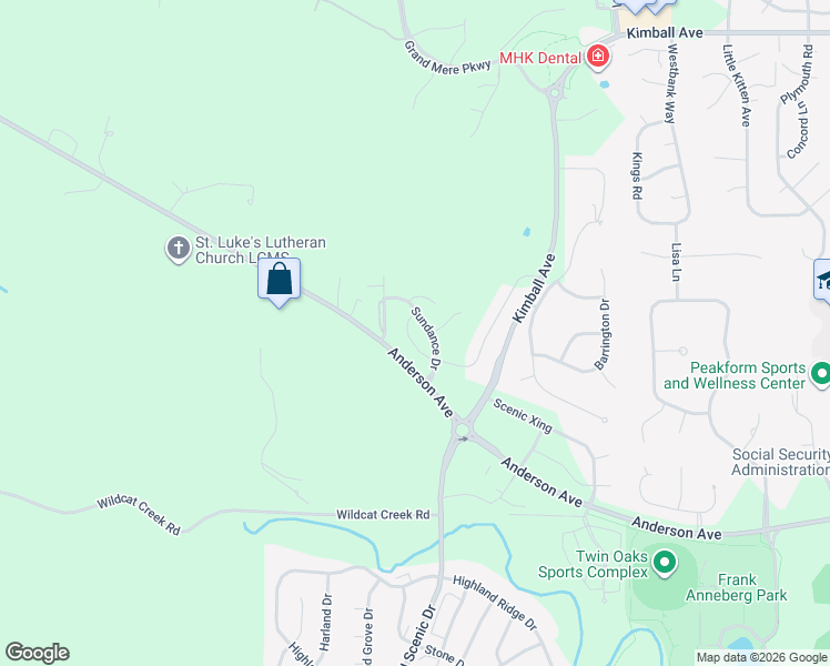 map of restaurants, bars, coffee shops, grocery stores, and more near 1212 Newfoundland Drive in Manhattan