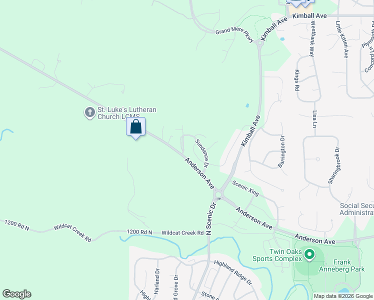 map of restaurants, bars, coffee shops, grocery stores, and more near 1208 Christy Drive in Manhattan