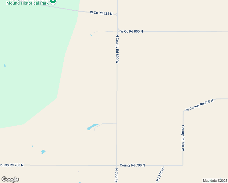 map of restaurants, bars, coffee shops, grocery stores, and more near 7567 North Co Road 800 West in Fairbanks
