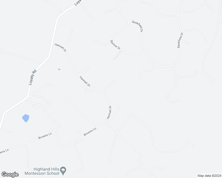 map of restaurants, bars, coffee shops, grocery stores, and more near 15220 Highview Court in Waterford