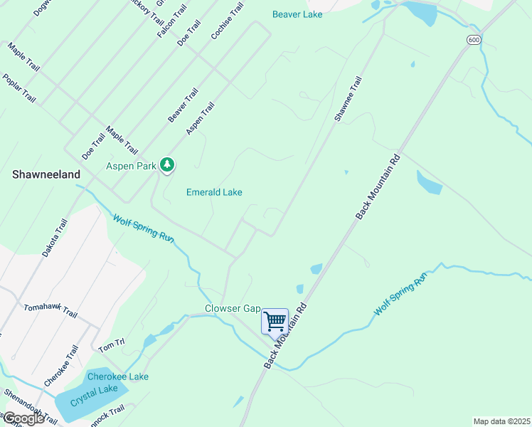 map of restaurants, bars, coffee shops, grocery stores, and more near 103 Shawnee Ct in Winchester