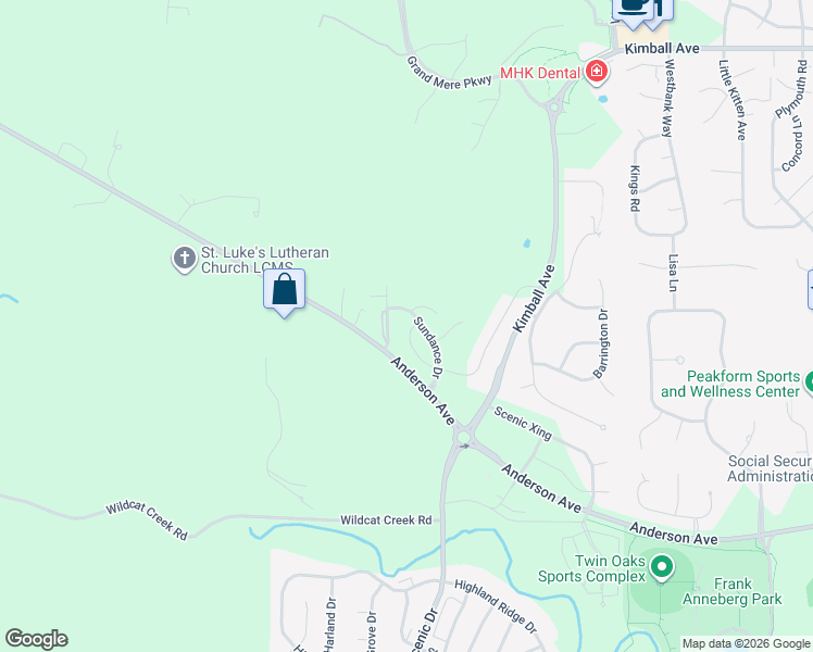 map of restaurants, bars, coffee shops, grocery stores, and more near 1308 Newfoundland Drive in Manhattan