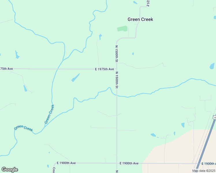 map of restaurants, bars, coffee shops, grocery stores, and more near 14959 East 1975th Avenue in Effingham