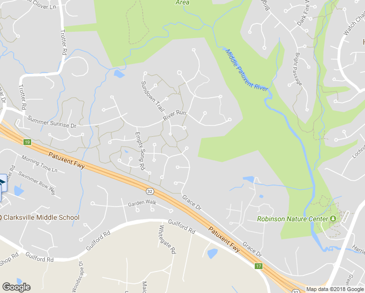 map of restaurants, bars, coffee shops, grocery stores, and more near 6505 Great Drum Circle in Columbia