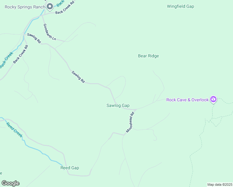 map of restaurants, bars, coffee shops, grocery stores, and more near 551 Sawlog Road in Gore