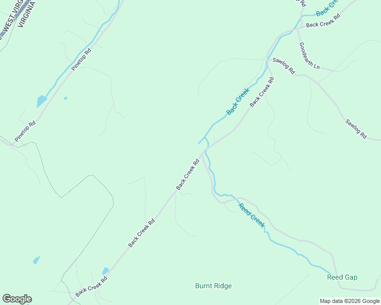 map of restaurants, bars, coffee shops, grocery stores, and more near 3650 Back Creek Road in Gore