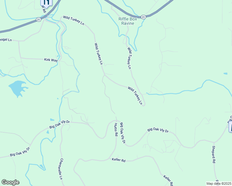 map of restaurants, bars, coffee shops, grocery stores, and more near 10600 Wild Turkey Lane in Smartsville