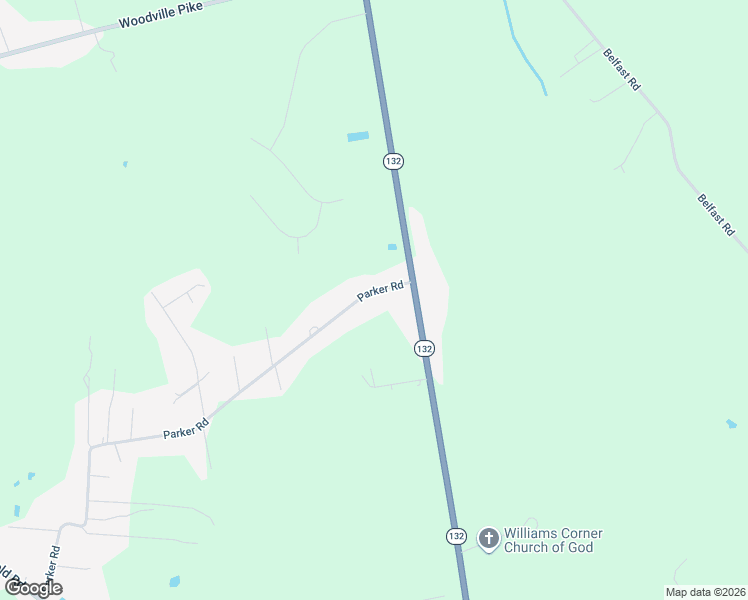 map of restaurants, bars, coffee shops, grocery stores, and more near 1931 Parker Road in Goshen