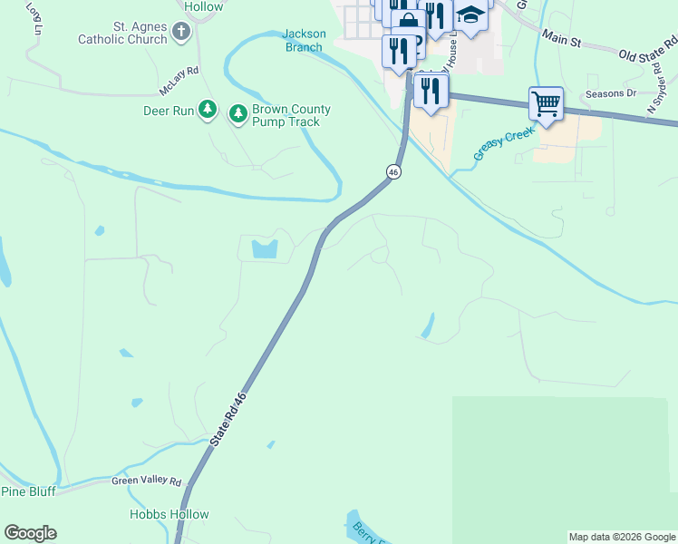 map of restaurants, bars, coffee shops, grocery stores, and more near 149 West Hilltop Lane in Nashville