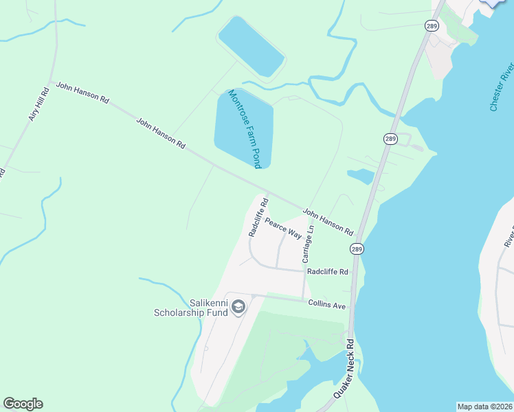 map of restaurants, bars, coffee shops, grocery stores, and more near 7968 Radcliffe Road in Chestertown