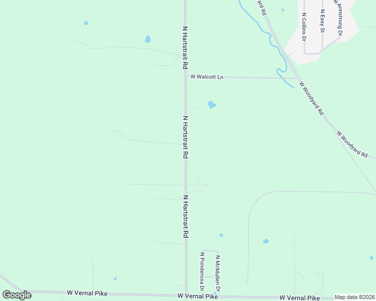 map of restaurants, bars, coffee shops, grocery stores, and more near 2880 North Hartstrait Road in Bloomington