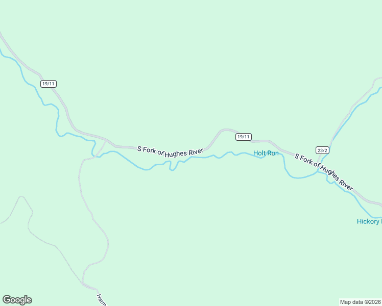 map of restaurants, bars, coffee shops, grocery stores, and more near South Fork of Hughes River in Pullman