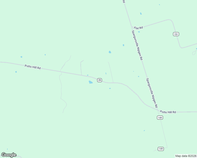 map of restaurants, bars, coffee shops, grocery stores, and more near 6300-7746 Potts Hill Road in Bainbridge