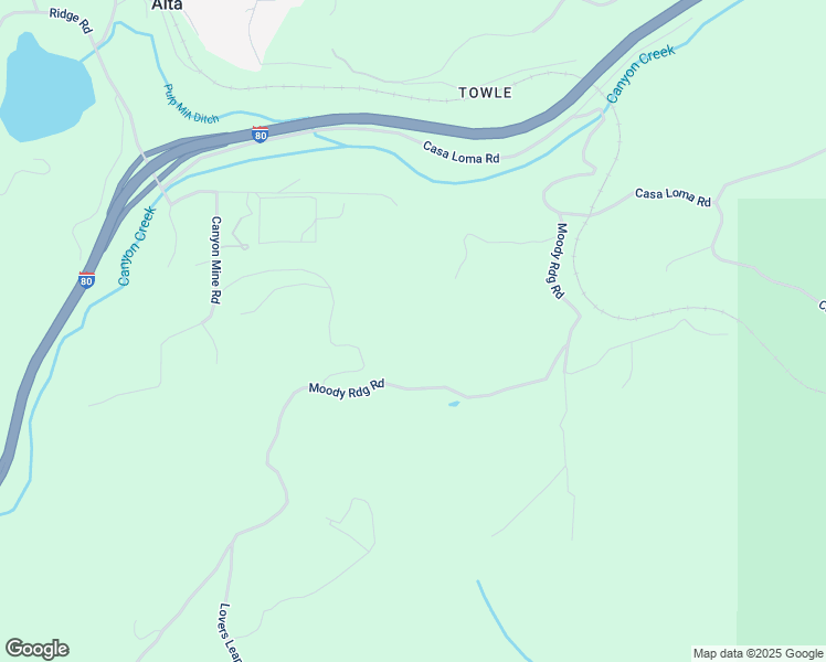 map of restaurants, bars, coffee shops, grocery stores, and more near 700 Moody Ridge Road in Gold Run