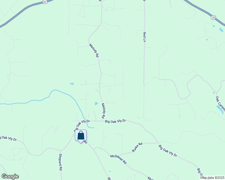 map of restaurants, bars, coffee shops, grocery stores, and more near 21619 Margaritaville Way in Big Oak valley