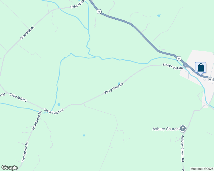 map of restaurants, bars, coffee shops, grocery stores, and more near 36554 Stony Point Road in Purcellville